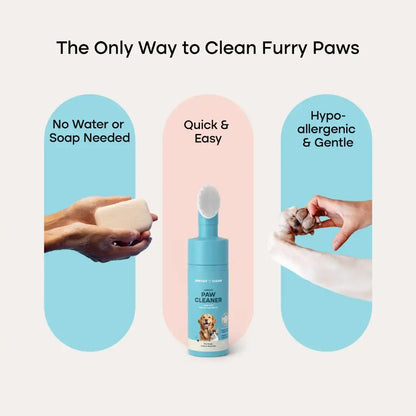 Uproot Paw Cleaner - Rinse-Free Foam Cleanser