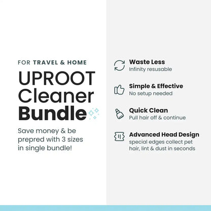 Uproot Mini, Pro & Xtra™ Cleaners Bundle
